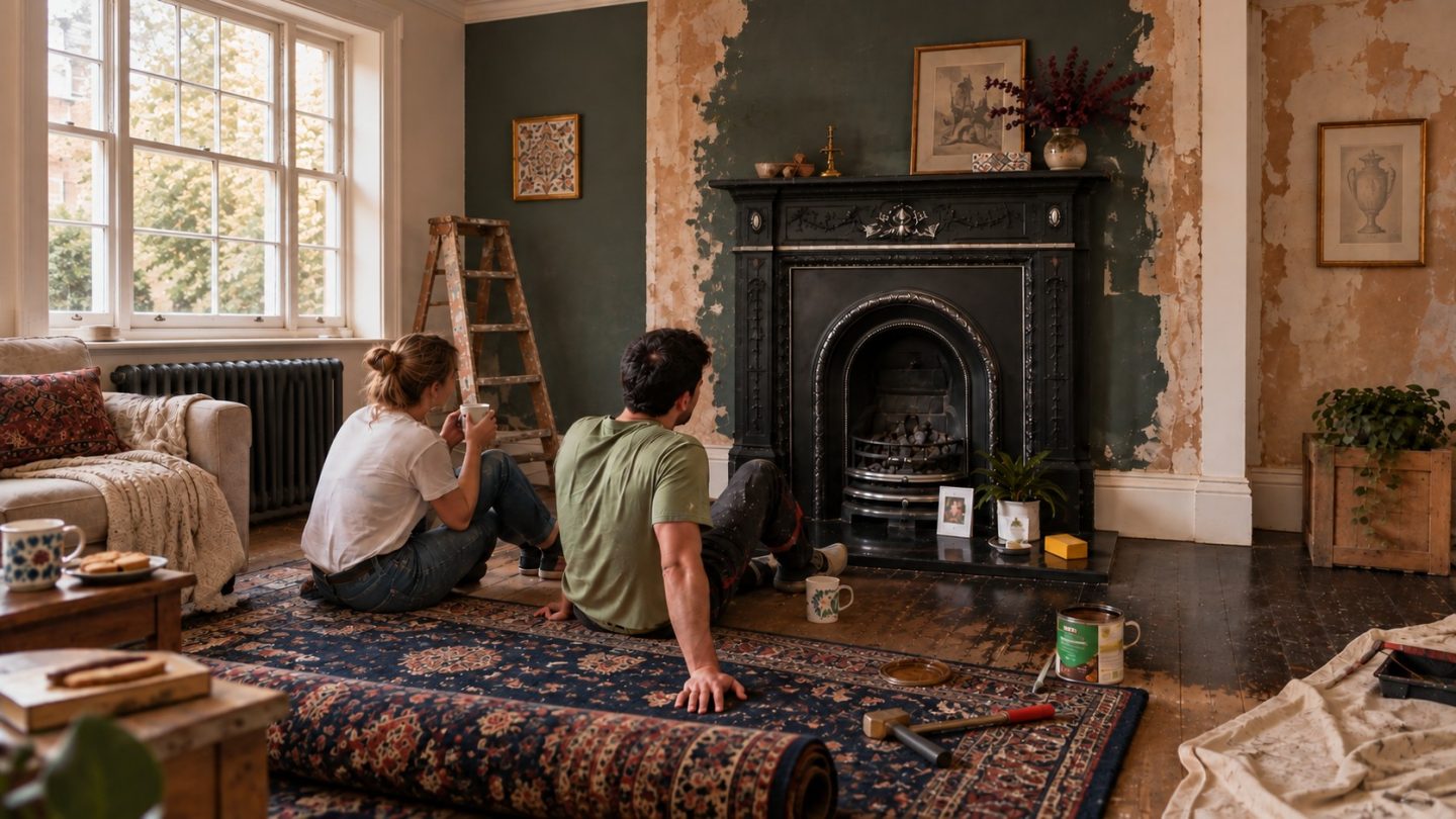 how do you renovate a house that holds your family history without renovating the history out of it?