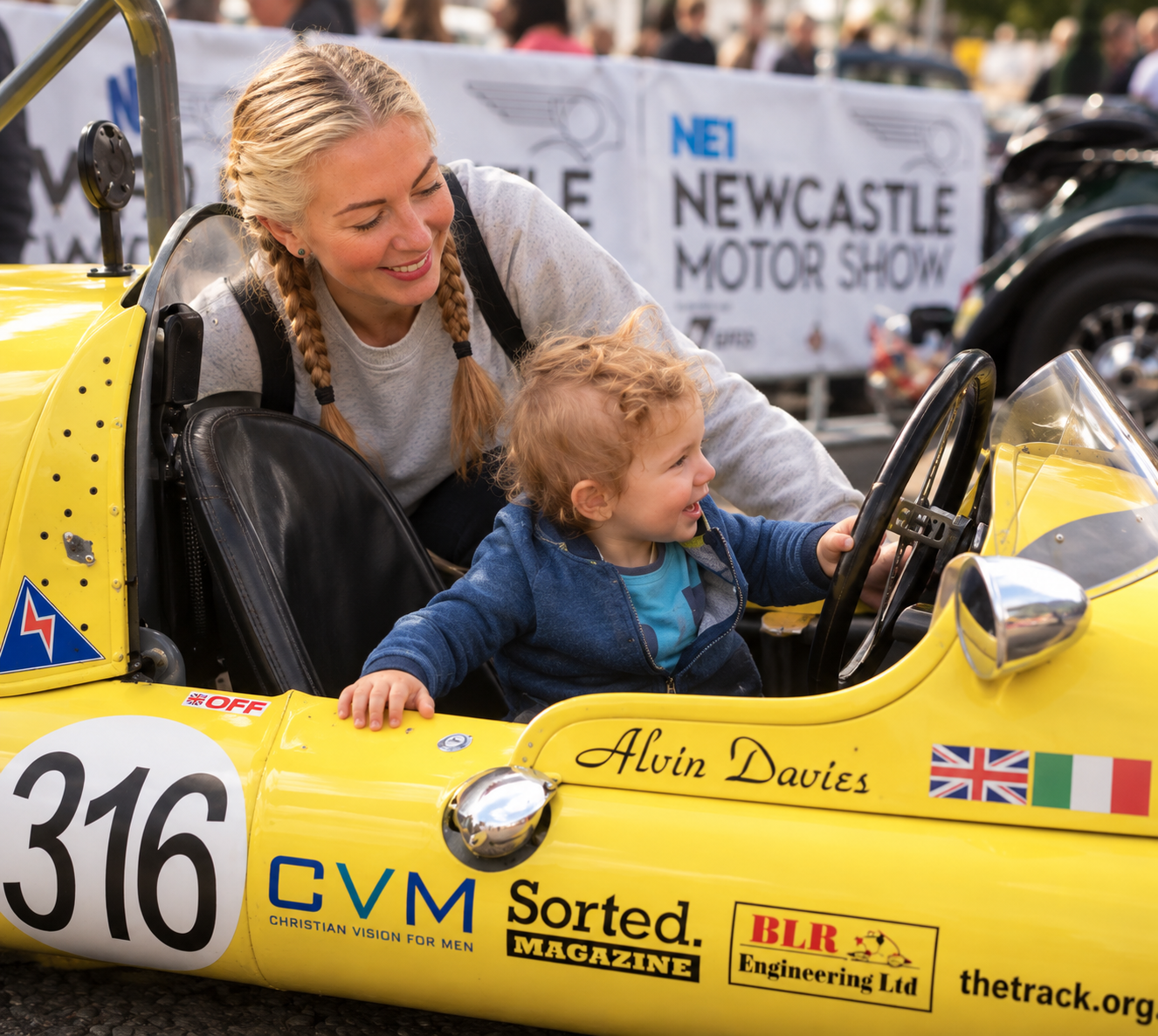 How we celebrated two birthdays for free at the NE1 Newcastle Motor Show