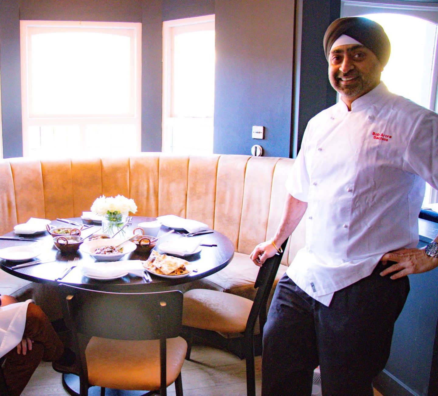 Eating out with a small child