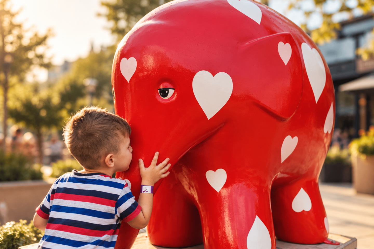 How Elmer the Elephant got us walking around Newcastle