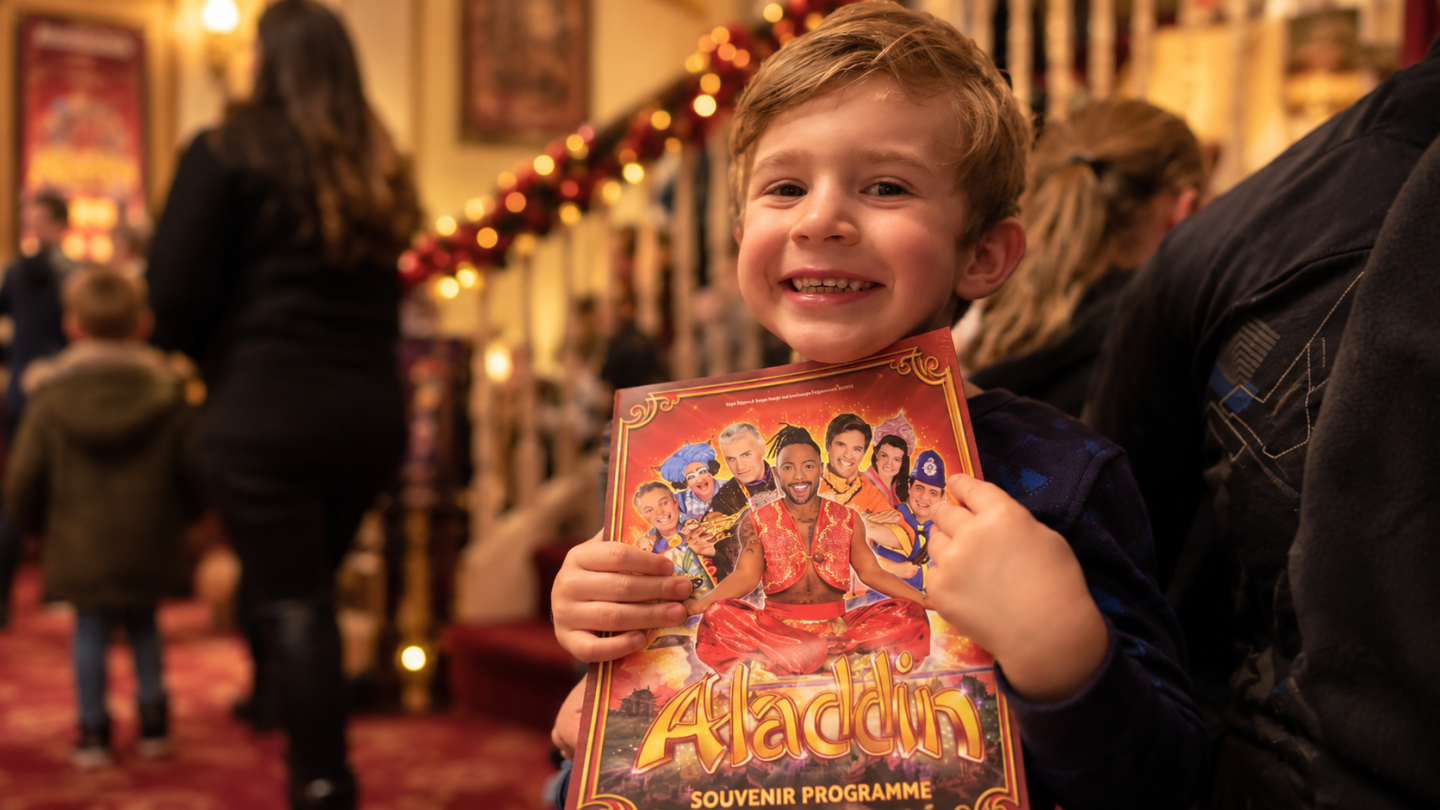 We took our three-year-old to his first pantomime, but would he last the whole show?