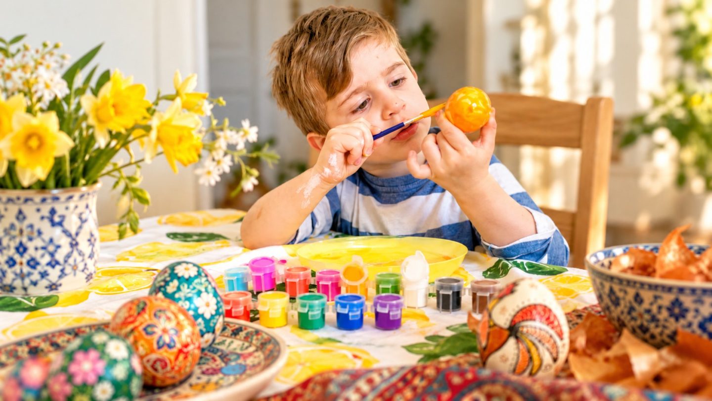 I thought painted eggs were an Easter thing. Then I married a Persian