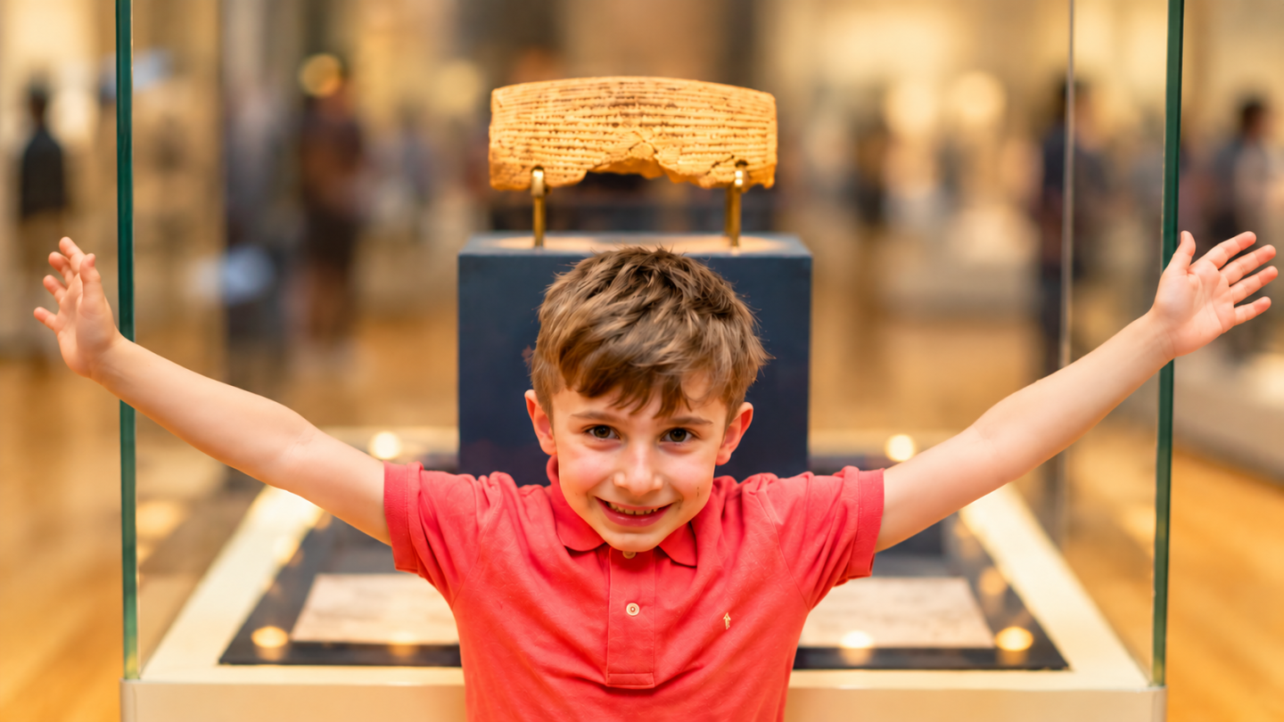 When Cyrus met Cyrus: A six-year-old’s encounter with Persian history at the British Museum