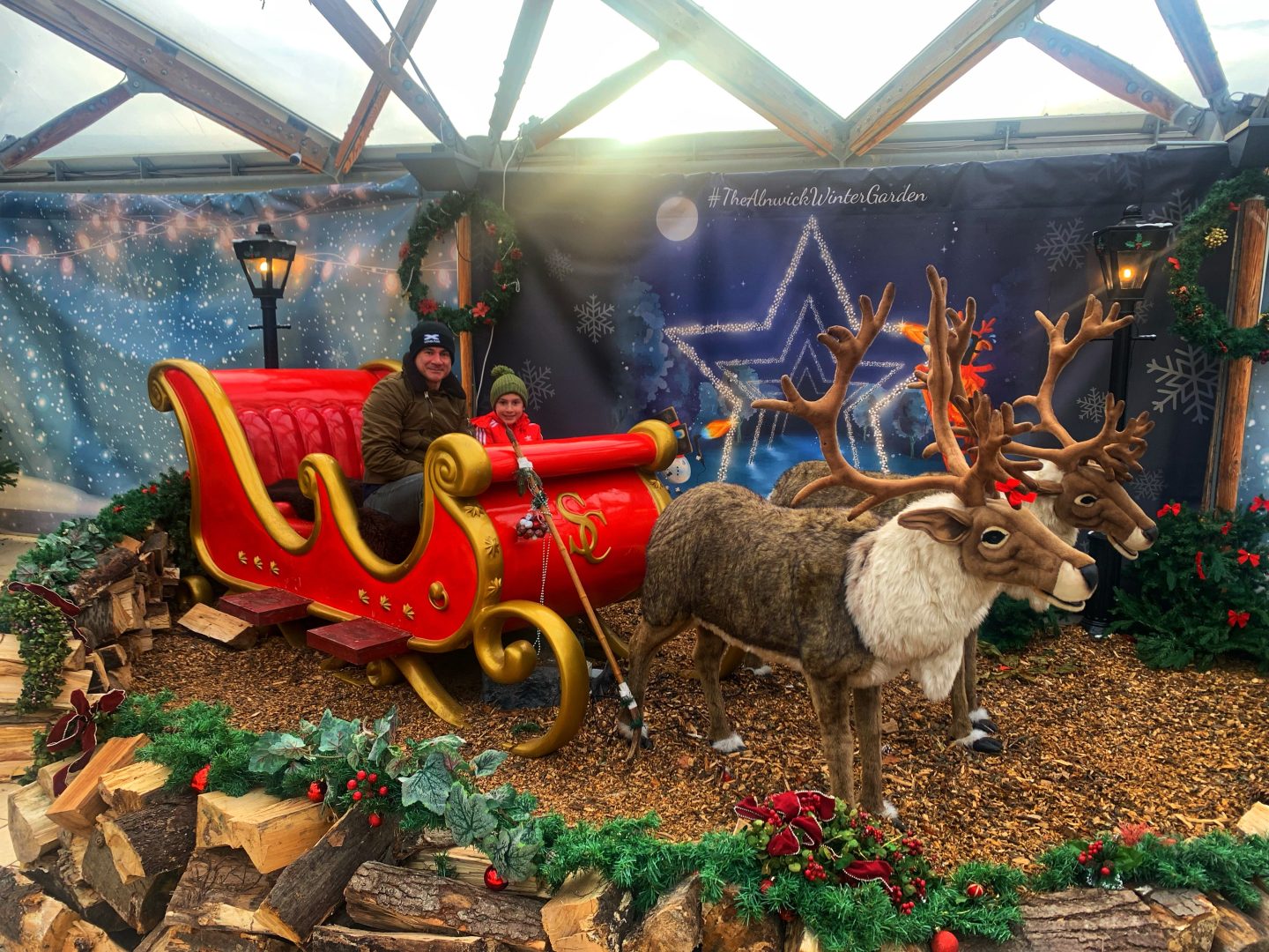 A Festive Family Day Out at The Alnwick Garden and Lilidorei