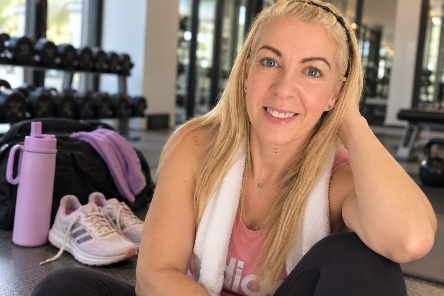 Saffron in the gym