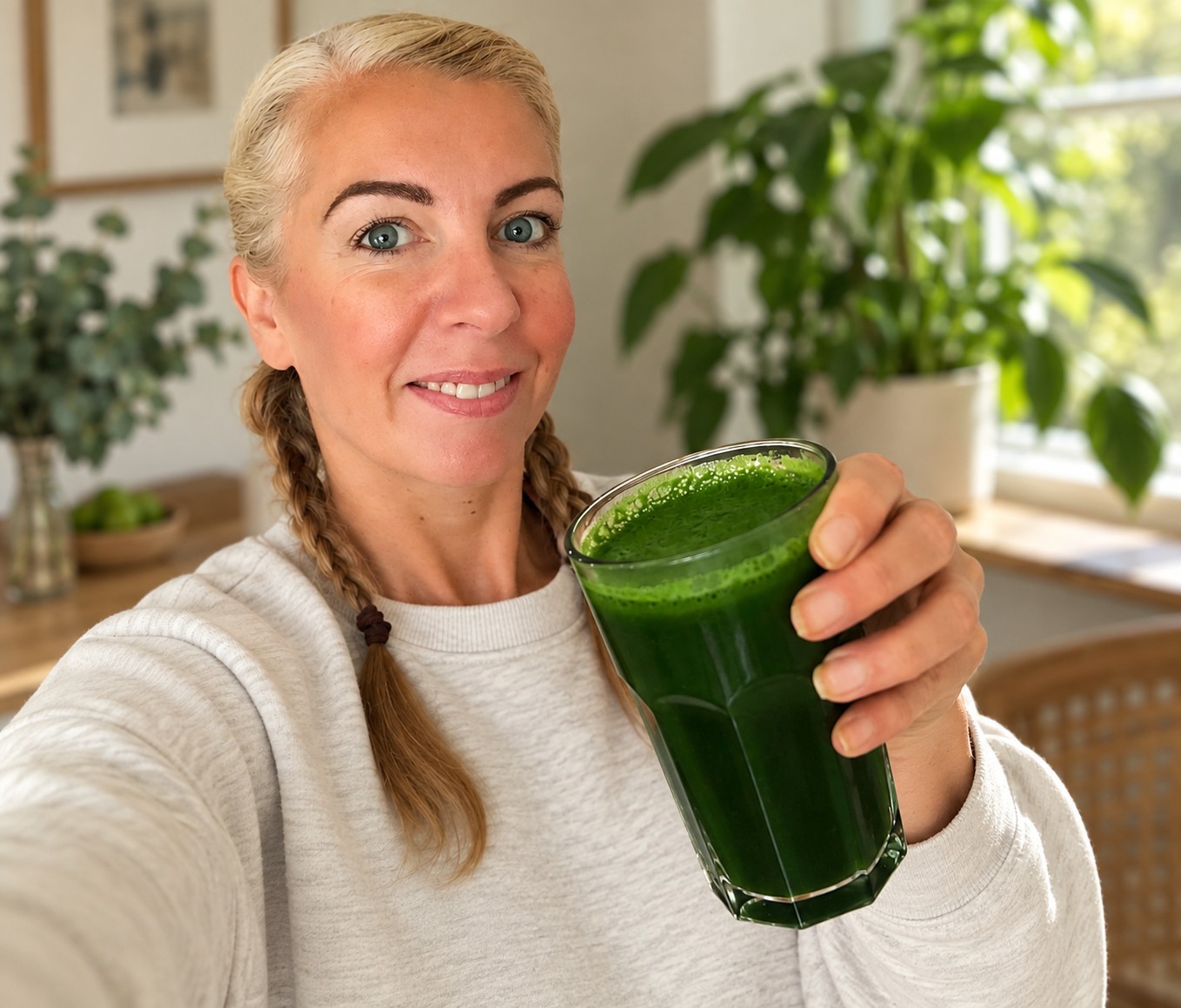 Saffron puts wheatgrass juice to the test