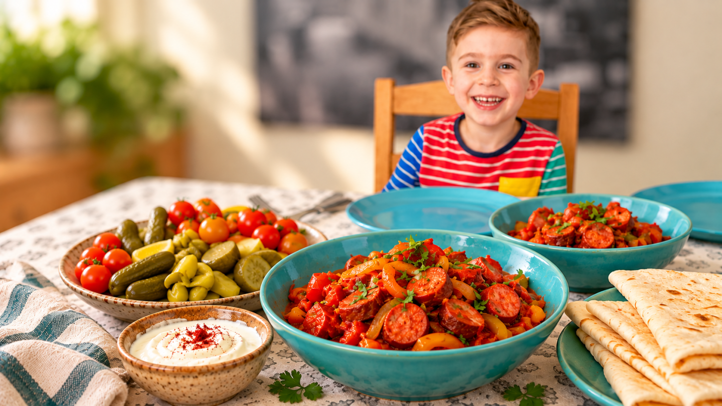 Too tired to cook? This spicy Persian sausage dish saves dinner every time