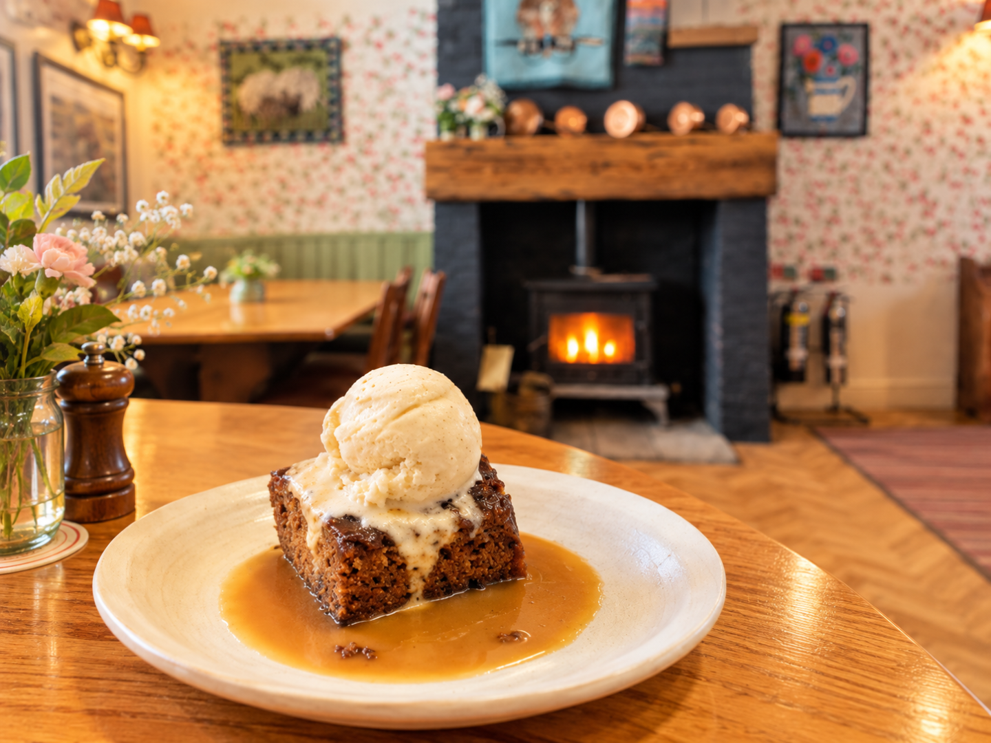 We went to St Mary’s Inn for Sunday lunch, but it wasn’t just the Yorkshire puddings that surprised us